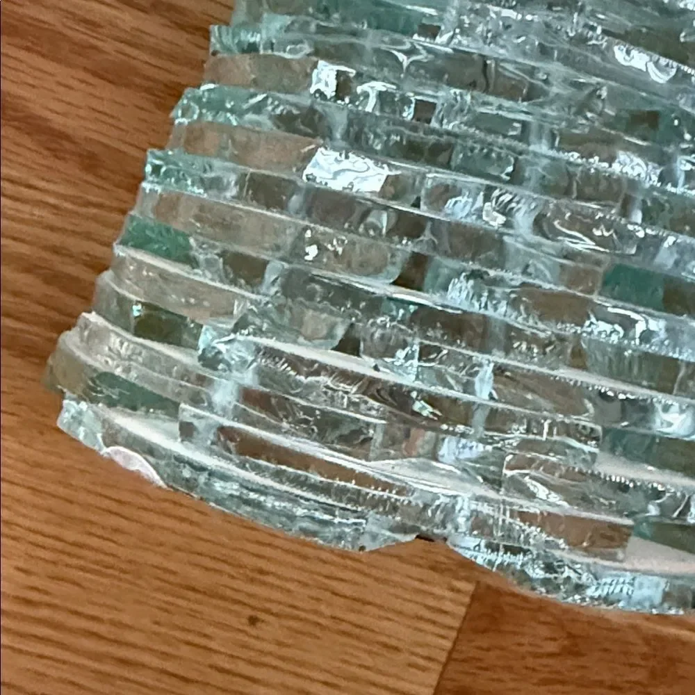 Pottery Barn Elegant Glass Holiday Tree Decoration